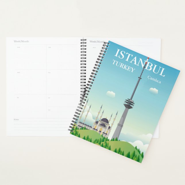 Camlica Tower | Istanbul, Turkey Planner (Display)