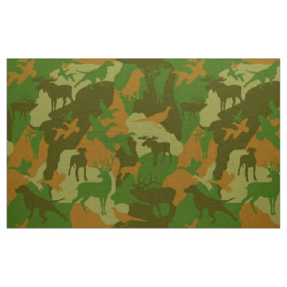 Cammo/camoflauge /odee/deer/phesant/moose/elk/dog fabric