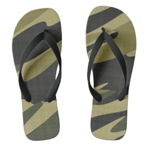 Camo abstract jandals
