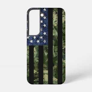 Camo American Flag Camouflage Samsung Galaxy Case