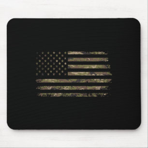 Camo American Flag Usa Camouflage Men Boys Women G Mouse Pad