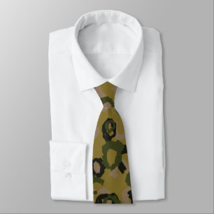Camo Animal Print Tie
