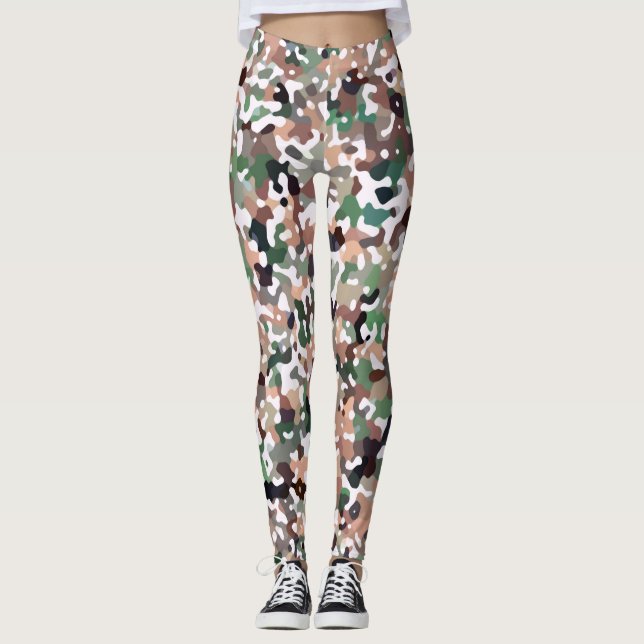 Camo Autumn Leggings (Front)