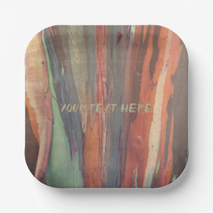 Camo Bark Paper Plates