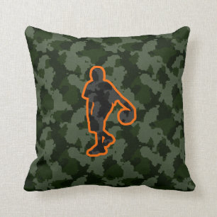 Camo Basketball Cushion