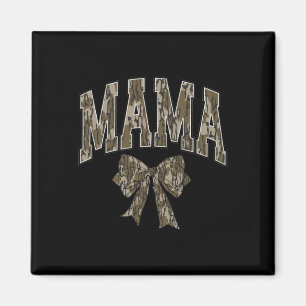 Camo Bow Coquette Mama Mum Dove Season Hunting Hun Magnet