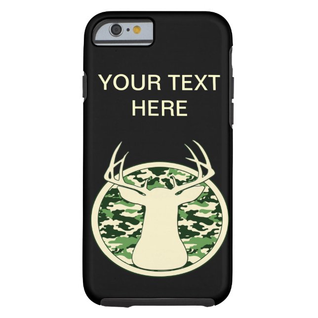 CAMO BUCK LOGO Case-Mate iPhone CASE (Back)