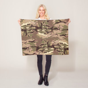 Camo Camo, wherefore art thou? Fleece Blanket