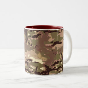 Camo Camo, Wherefore Art Thou? LIDJ Design. Two-Tone Coffee Mug