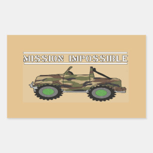 Camo Camouflage Army Vehicle Party Bottle Labels
