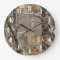 Camo Camouflage Hunting Real Tree Hunt Wall Clock