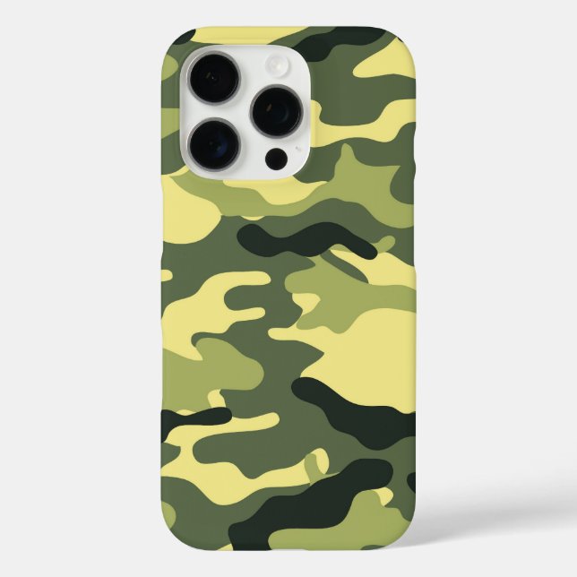 Camo Camping Hunting Green Camouflage Case-Mate iPhone Case (Back)