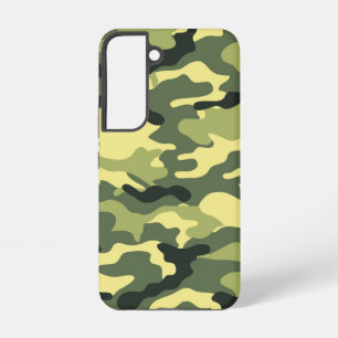 Camo Camping Hunting Green Camouflage Samsung Galaxy Case