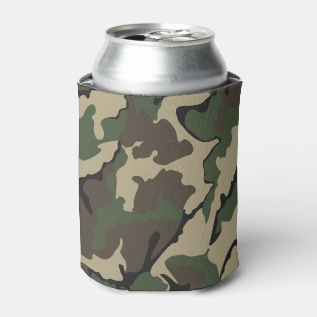 Camo, Can Cooler (Can Front)