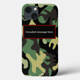 Camo iPhone 13 case