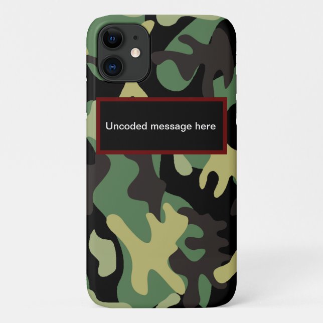 Camo Case-Mate iPhone Case (Back)