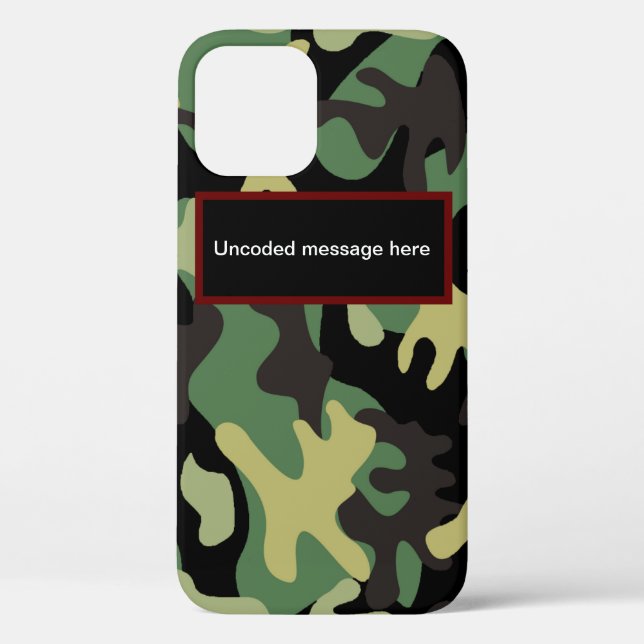 Camo Case-Mate iPhone Case (Back)