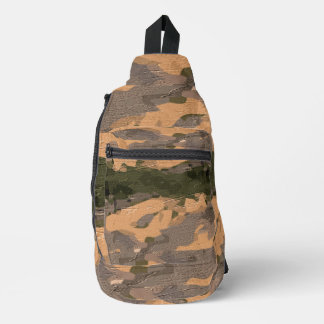 Camo Chic Military Print Cut Sew Bag