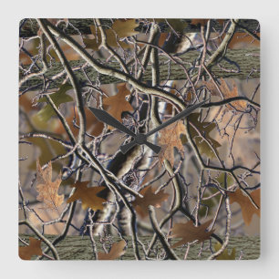 Camo Clock that blends in the house like no others