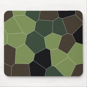 Camo Colour Pattern Mouse Pad