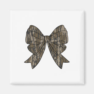 Camo Coquette Bow Hunt Hunting Women Girls Kids Magnet