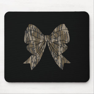 Camo Coquette Bow Hunt Hunting Women Girls Kids  Mouse Pad