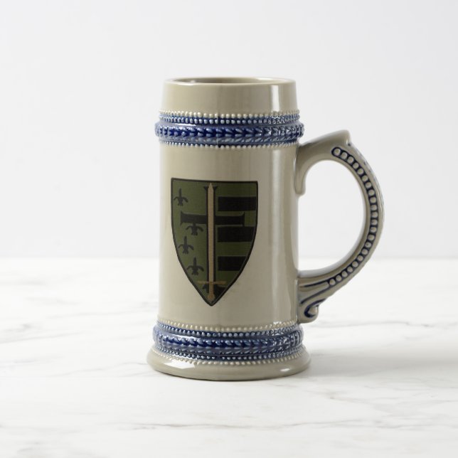 Camo Crest Beer Stein (Right)