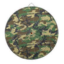 Camo Dartboard for Hunters, Dads, and Man Caves	