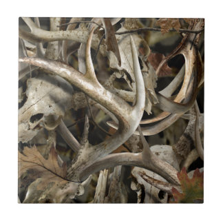 Camo Deer Skulls Tile