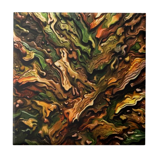 Camo Design Tile (Front)