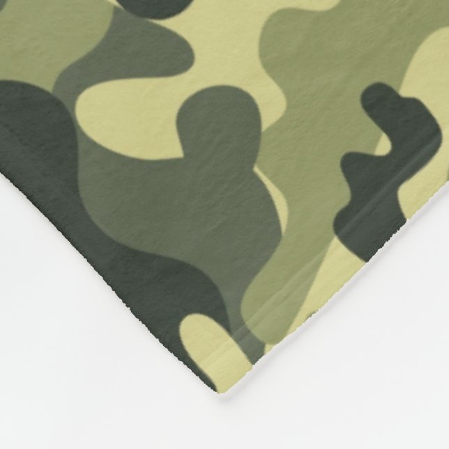 Camo Fleece Blanket (Corner)