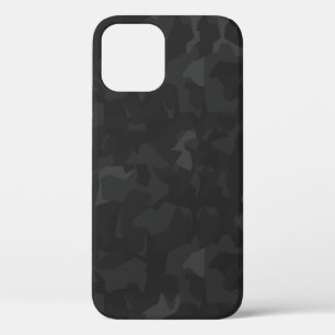 Camo gray phone jack iPhone 12 case