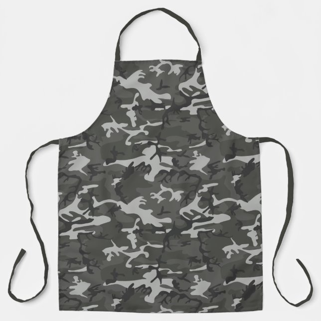 Camo Grey Apron (Front)