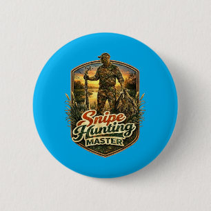 Camo Hunters Hunting Season Men Women 6 Cm Round Badge