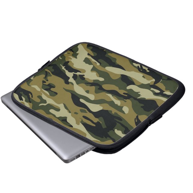 Camo Laptop Sleeve (Front Bottom)