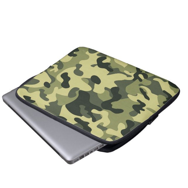 Camo Laptop Sleeve (Front Bottom)