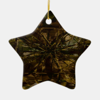 Camo Lover Petal Design Ceramic Tree Decoration