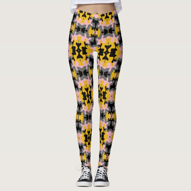 Camo Military Leggings (Front)