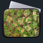 Camo Moss Rust Aged Grunge Old Texture Laptop Sleeve<br><div class="desc">This natural grunge laptop sleeve design shows a faux rusted iron / mossy texture on a background made to look very old and mottled. It's a grungy, antique, worn background texture and will provide natural camouflage in the forest or make it look like you discovered your sleeve after it had...</div>
