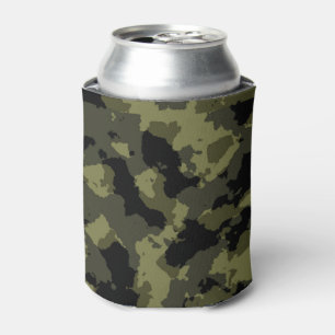 Camo Pattern Can Cooler