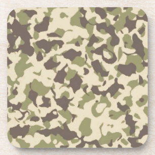 Camo Pattern Coaster
