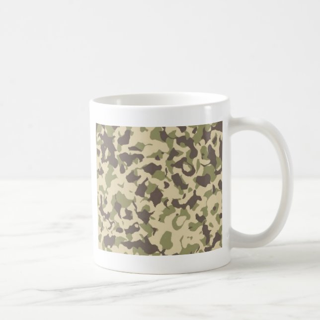 Camo Pattern Coffee Mug (Right)