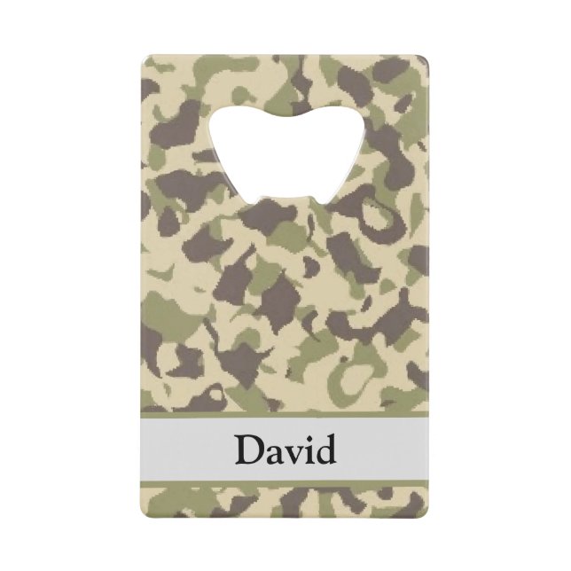 Camo Pattern Custom Name (Front)