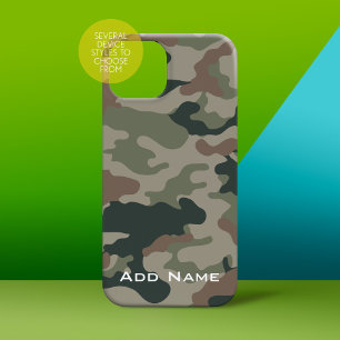 Camo Pattern for hunters or military with Name