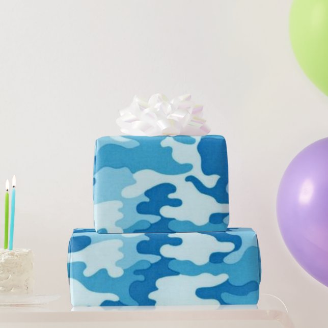 Camo Pattern fun wrapping paper (Party Gifts)