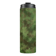 Camo Pattern Thermal Travel Mug