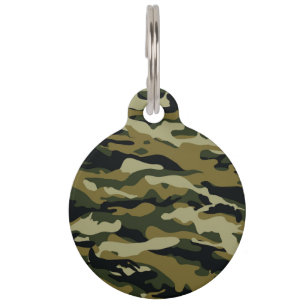 Camo Pet Tag