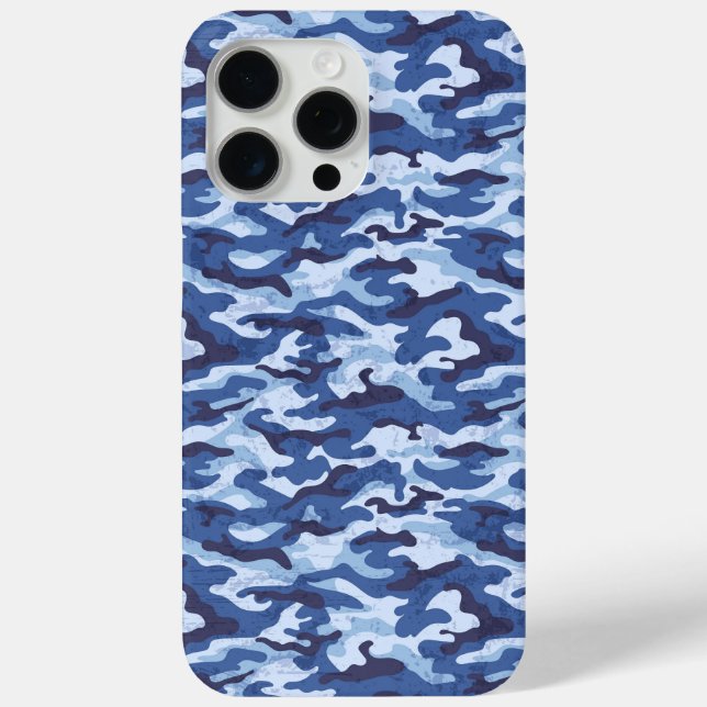 Camo Print iPhone 15 Pro Max Case (Back)