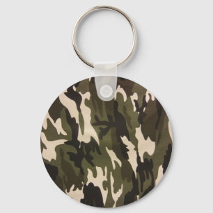 Camo Print Key Ring