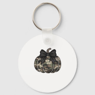 Camo Pumpkin Classic T-Shirt.png Key Ring